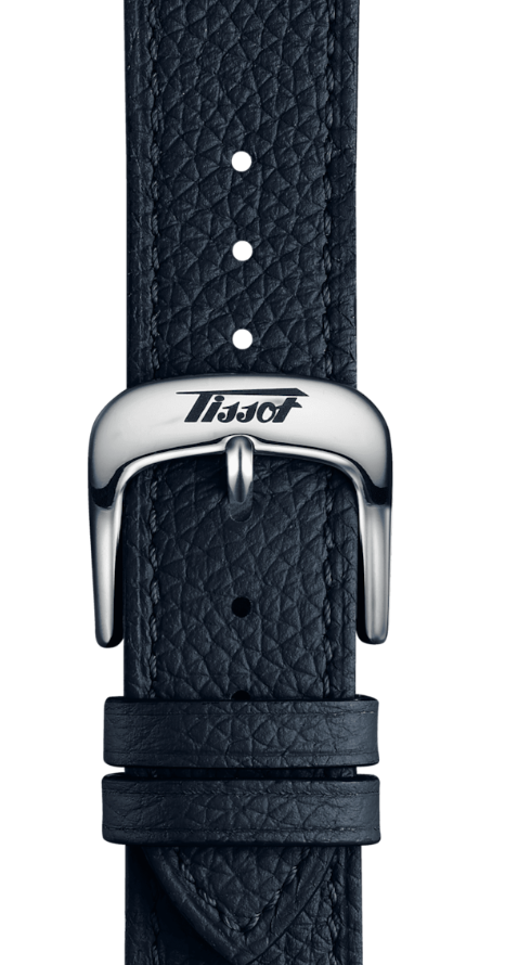 Tissot Heritage 1938 Cosc Heritage Collection Silver Dial Blue Leather Strap Round Men's Watch T1424641603200