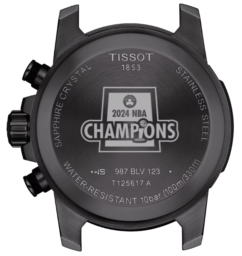 Tissot Supersport Chrono Black PVD Strap Men's Watch T1256173305100