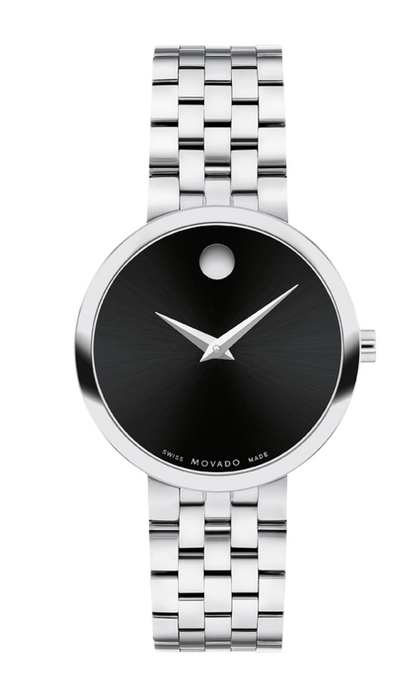 Movado Museum Classic Quartz Black Dial Women's Watch 0607813