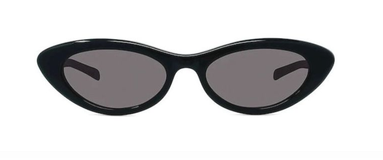 Celine Thin 40184U 01A Black/Grey Cat Eye Women's Sunglasses