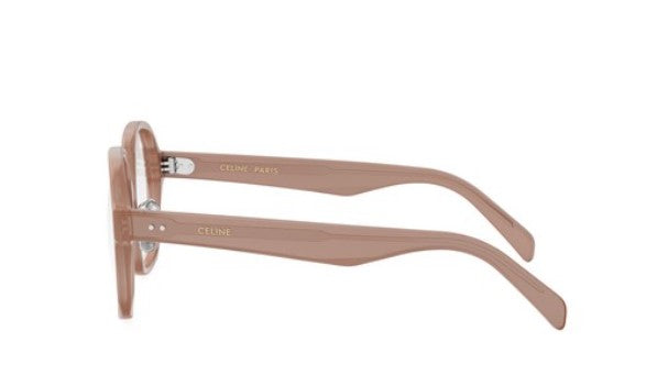 Celine THIN CL50151F 045 Shiny Opaline Pink Geometric Women's Eyeglasses