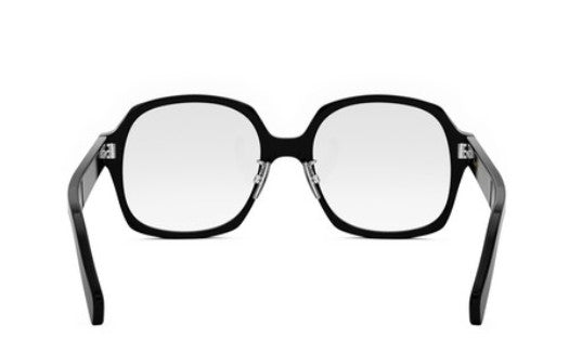 Celine THIN CL50151F 001 Shiny Black Geometric Women's Eyeglasses