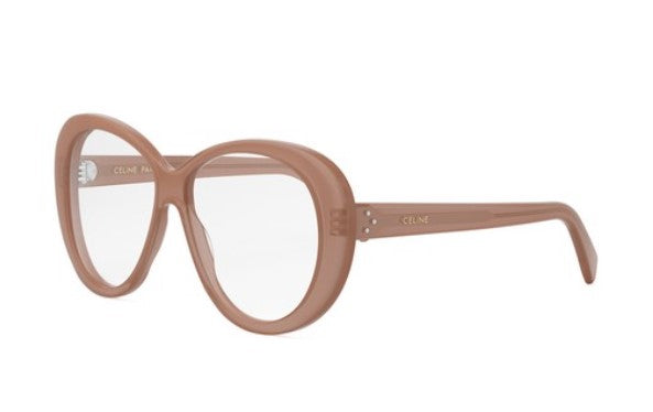 Celine 3 DOTS CL50150I 045 Shiny Opaline Pink Butterfly Women's Eyeglasses