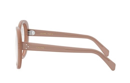 Celine 3 DOTS CL50150I 045 Shiny Opaline Pink Butterfly Women's Eyeglasses