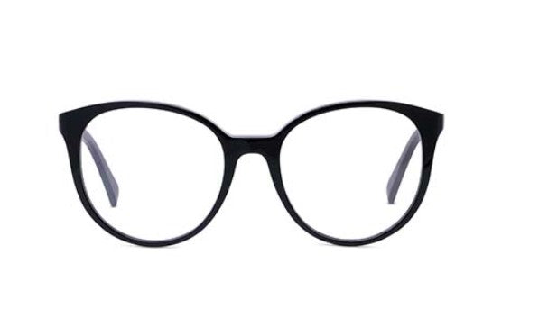 CELINE THIN CL50077I 001 Shiny Black Round Women's Eyeglasses