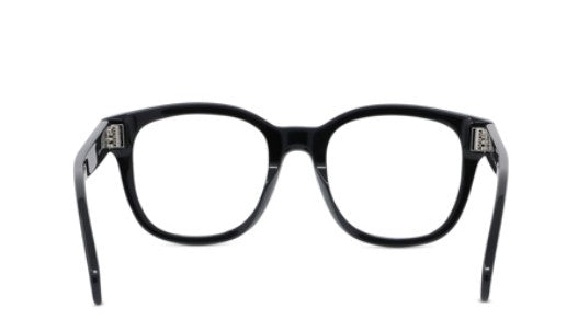 CELINE 3 DOTS CL50098I 001 Shiny Black Geometric Women's Eyeglasses