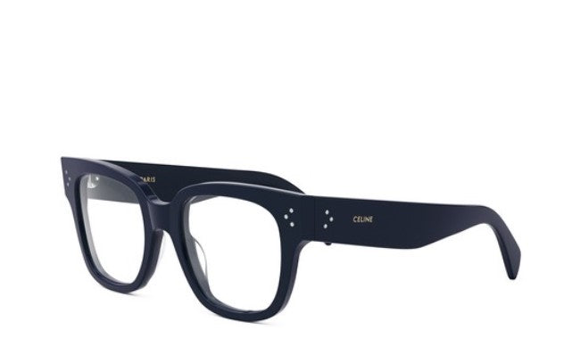 Celine 3 DOTS CL50066I 090 Shiny Blue Butterfly Women's Eyeglasses