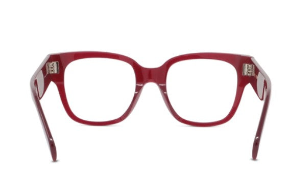 Celine 3 DOTS CL50066I 069 Shiny Bordeaux Butterfly Women's Eyeglasses