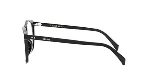 Celine THIN CL50115I 001 Shiny Black Geometric Women's Eyeglasses