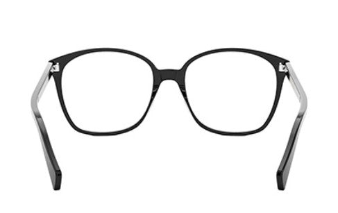 Celine THIN CL50115I 001 Shiny Black Geometric Women's Eyeglasses