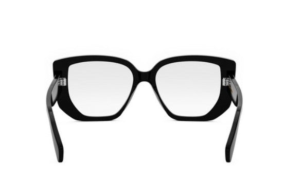 Celine TRIOMPHE CL50146I 001 Shiny Black Butterfly Women's Eyeglasses