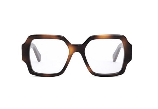 Celine TRIOMPHE CL50131I 053 Shiny Havana Square Women's Eyeglasses