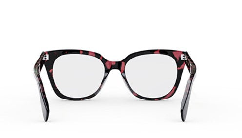 Celine THIN CL50116I 055 Shiny Coloured Havana Cat-Eye Women's Eyeglasses