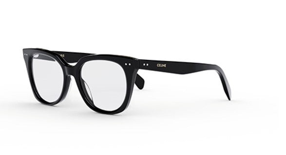 Celine THIN CL50116I 001 Shiny Black Cat-Eye Women's Eyeglasses