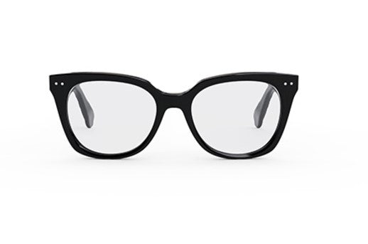 Celine THIN CL50116I 001 Shiny Black Cat-Eye Women's Eyeglasses