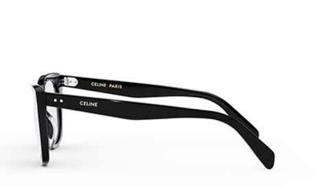 Celine THIN CL50116I 001 Shiny Black Cat-Eye Women's Eyeglasses