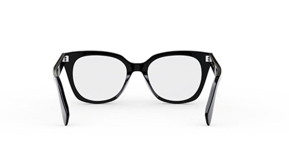 Celine THIN CL50116I 001 Shiny Black Cat-Eye Women's Eyeglasses