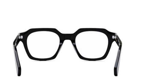 Celine THIN CL50128I 001 Shiny Black Geometric Men's Eyeglasses