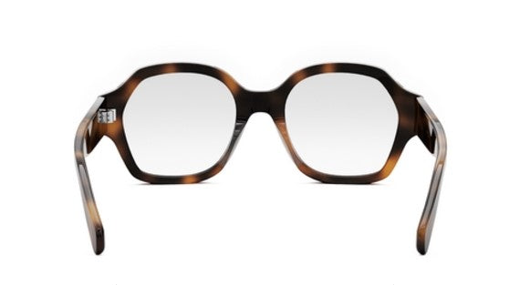 Celine TRIOMPHE CL50134I 053 Shiny Havana Geometric Women's Eyeglasses