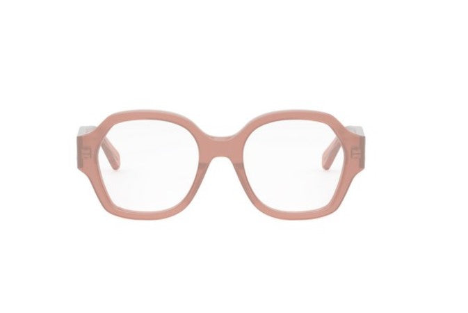 Celine TRIOMPHE CL50134I 074 Pink Geometric Women's Eyeglasses