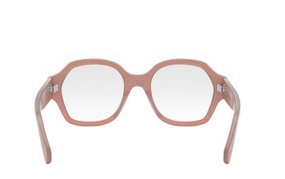 Celine TRIOMPHE CL50134I 074 Pink Geometric Women's Eyeglasses