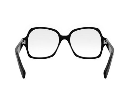 Celine THIN CL50148I 001 Shiny Black Geometric Women's Eyeglasses