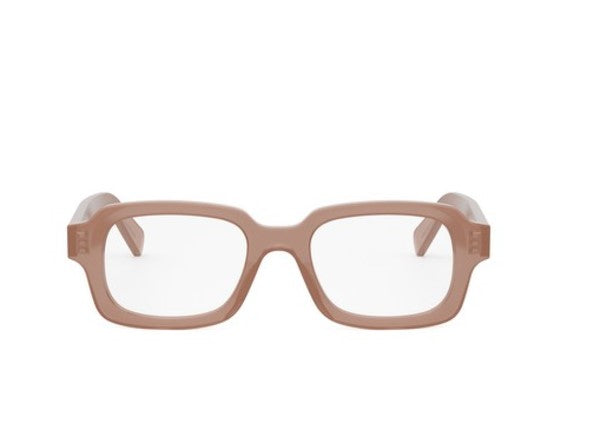 Celine 3 DOTS CL50153I 045 Shiny Opaline Pink Geometric Men's Eyeglasses