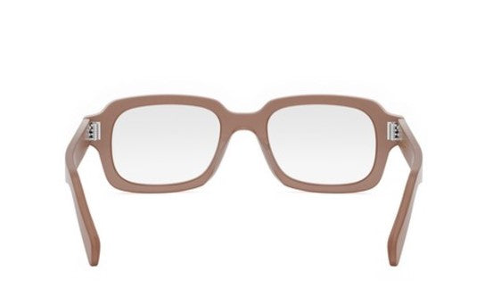 Celine 3 DOTS CL50153I 045 Shiny Opaline Pink Geometric Men's Eyeglasses