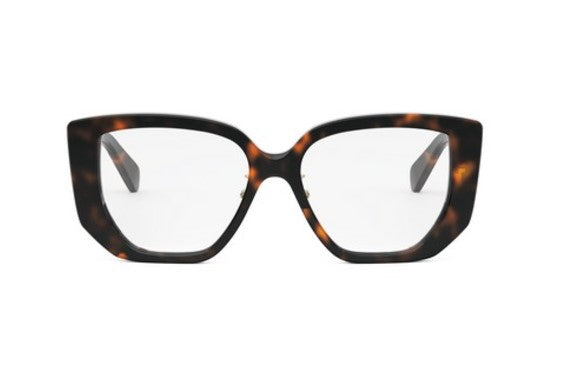 Celine TRIOMPHE CL50146F 052 Shiny Dark Havana Butterfly Women's Eyeglasses