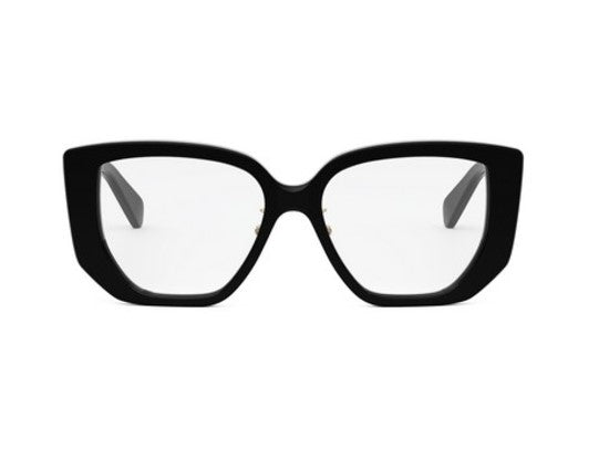 Celine TRIOMPHE CL50146F 001 Shiny Black Butterfly Women's Eyeglasses