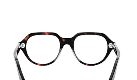 Celine THIN CL50145I 052 Shiny Dark Havana Geometric Men's Eyeglasses