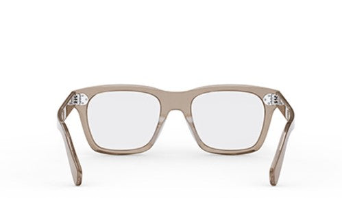 Celine 3 DOTS HD CL50119I 059 Beige Square Men's Eyeglasses