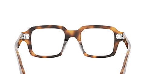 Celine 3 DOTS HD CL50144U 053 Shiny Havana Square Men's Eyeglasses