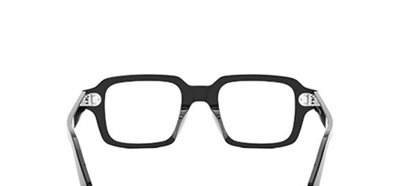 Celine 3 DOTS HD CL50144U 001 Shiny Black Square Men's Eyeglasses