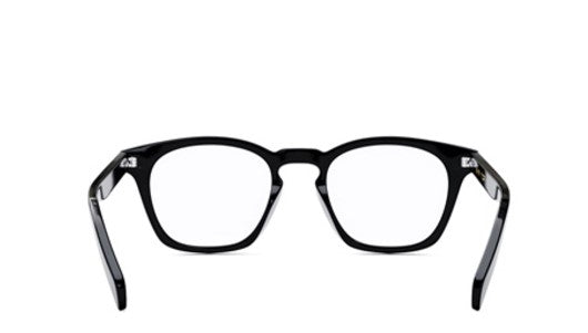 Celine THIN CL50129I 001 Shiny Black Square Men's Eyeglasses