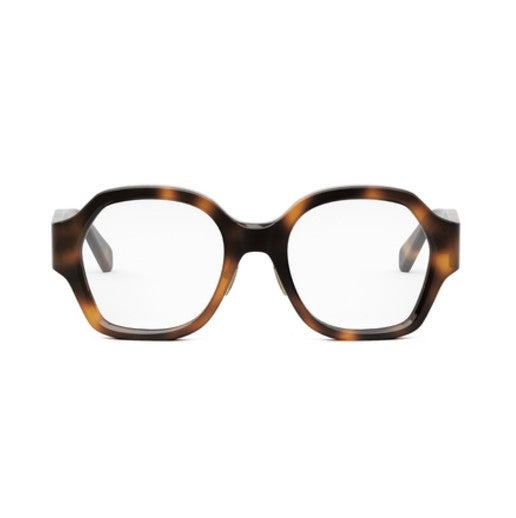 Celine TRIOMPHE CL50134F 053 Shiny Havana Geometric Women's Eyeglasses