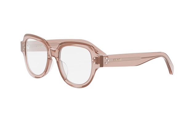 Celine 3 DOTS HD CL50141U 074 Pink Geometric Women's Eyeglasses