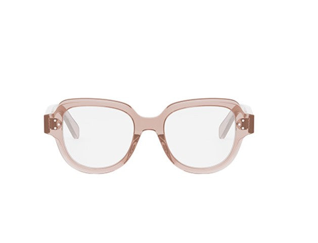 Celine 3 DOTS HD CL50141U 074 Pink Geometric Women's Eyeglasses