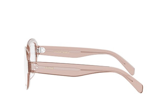 Celine 3 DOTS HD CL50141U 074 Pink Geometric Women's Eyeglasses