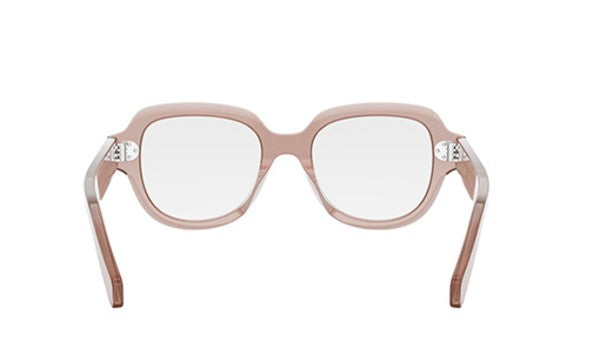 Celine 3 DOTS HD CL50141U 074 Pink Geometric Women's Eyeglasses