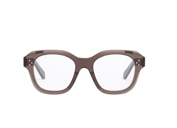 Celine 3 DOTS HD CL50124I 050 Dark brown 50mm Butterfly Women's Eyeglasses