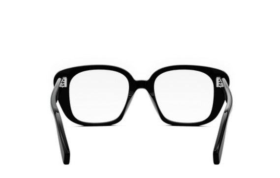 Celine 3 DOTS CL50136I 001 Shiny Black Butterfly Women's Eyeglasses