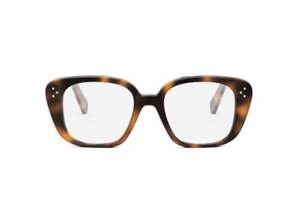 Celine 3 DOTS CL50136I 053 Shiny Classic Havana Butterfly Women's Eyeglasses