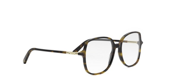 FENDI SIGNATURE FE50079I 001 Shiny Black Square Men's Eyeglasses.