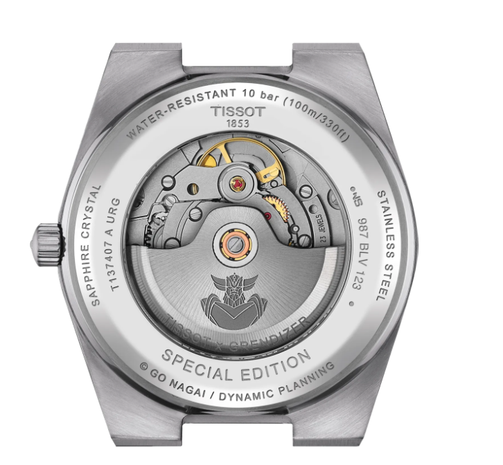 Tissot PRX UFO Robot Grendizer Blue Dial 40 mm Men's Watch T1374071104102