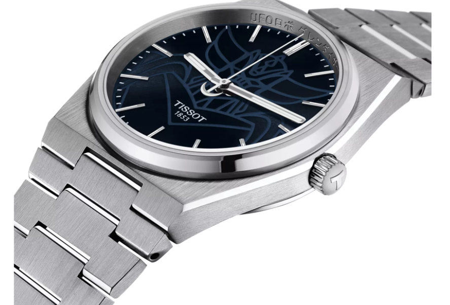 Tissot PRX UFO Robot Grendizer Blue Dial 40 mm Men's Watch T1374071104102