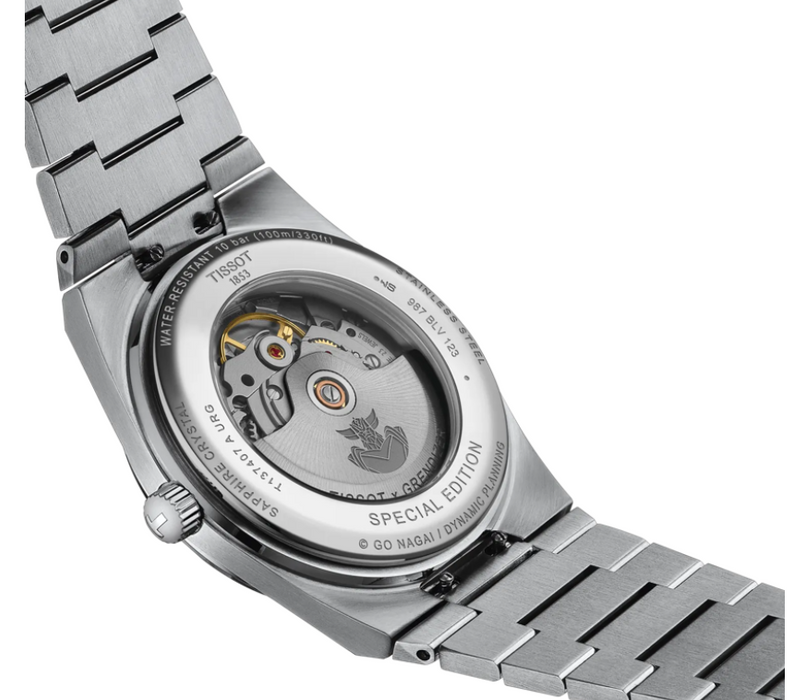 Tissot PRX UFO Robot Grendizer Blue Dial 40 mm Men's Watch T1374071104102