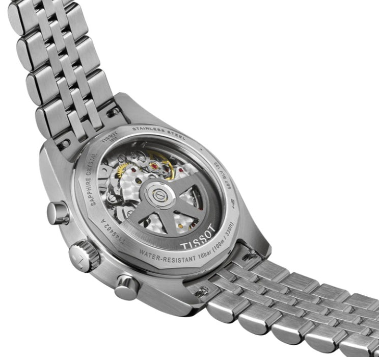 Tissot PR516 Automatic Chronograph 41mm White Dial Stainless steel Men's Watch T1494621101100