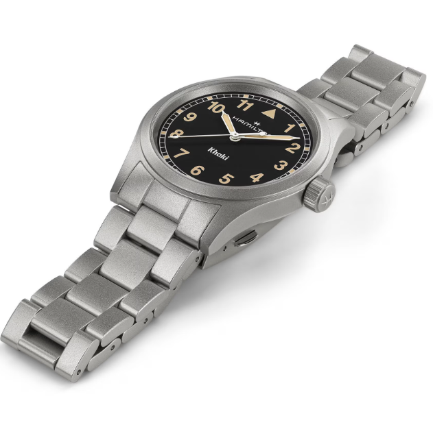 Hamilton Khaki Field Quartz Black Dial 38mm Men's Watch H69401131