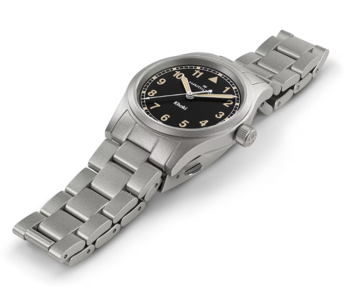 Hamilton Khaki Field Quartz Black Dial 33mm Men's Watch H69301131.